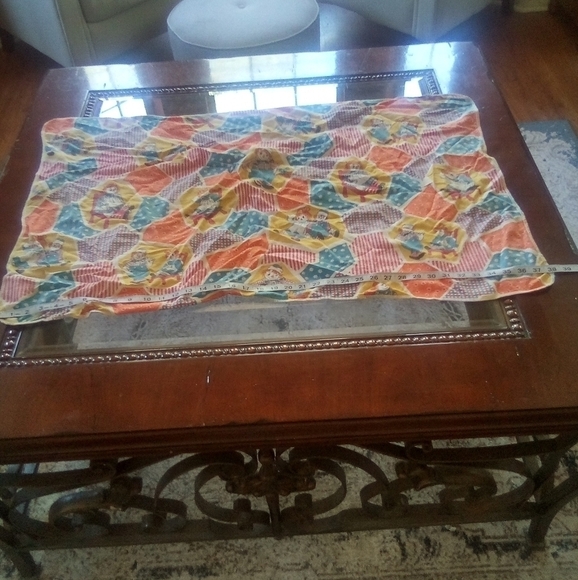 2 Vintage Raggedy Ann & Raggedy Andy Baby Receiving Blankets Rag Dolls - Picture 12 of 12